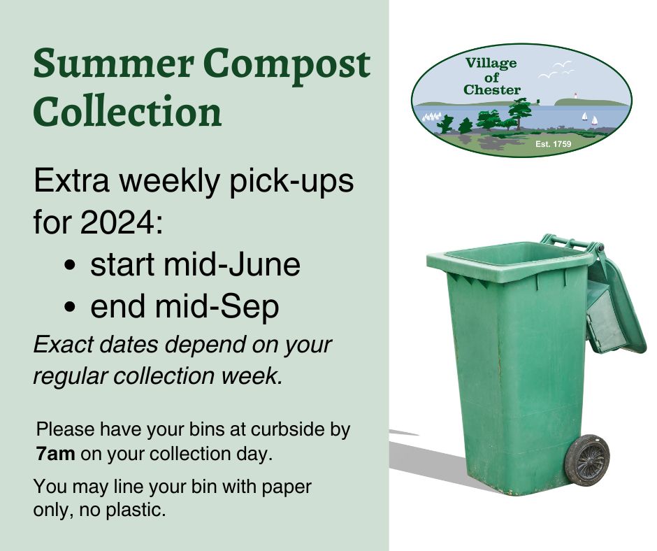 Compost Extra pick ups 2024