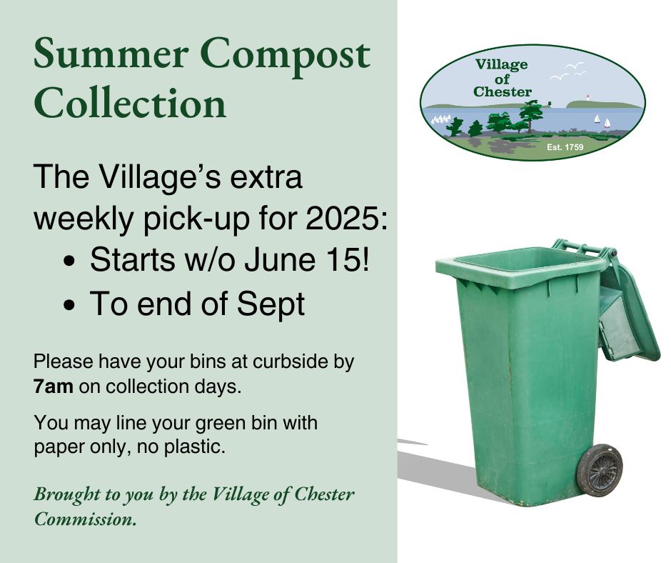 Compost Extra pickups 2025